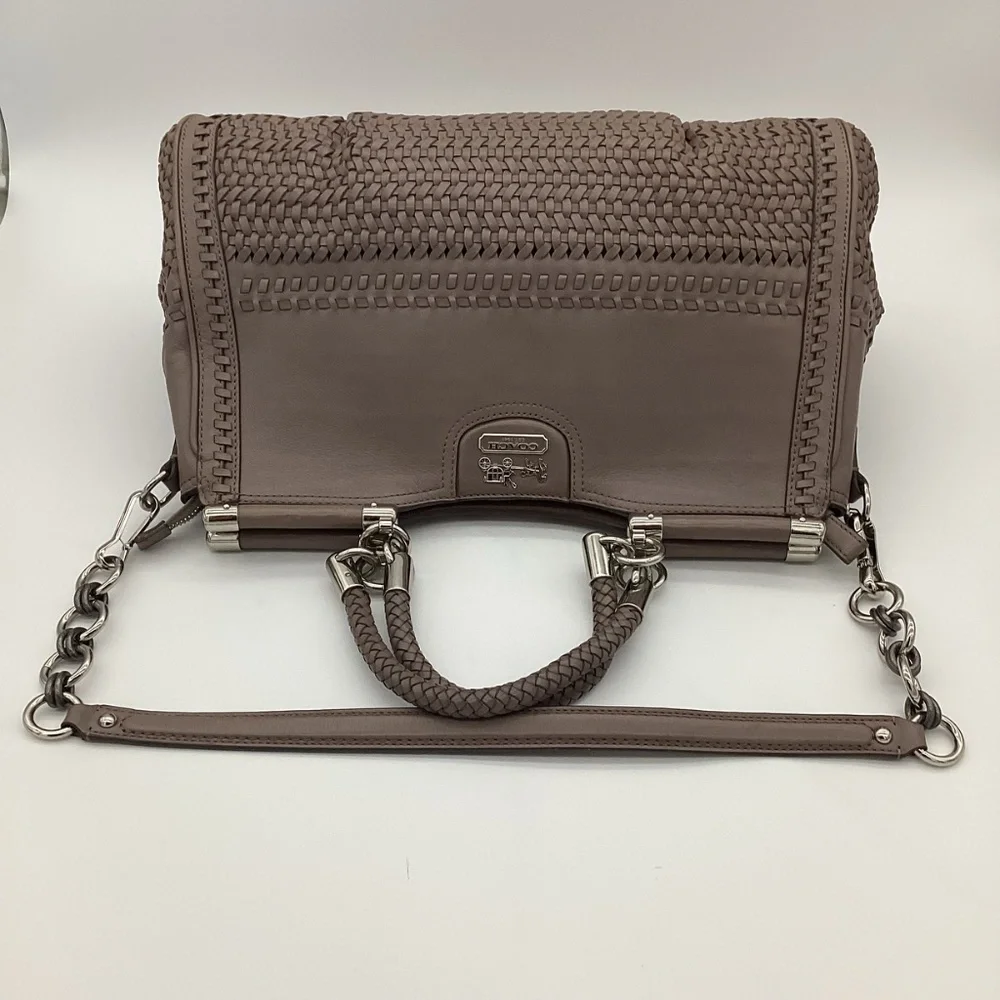 2043. Coach 19646 Madison Caroline Dowel Satchel EUC